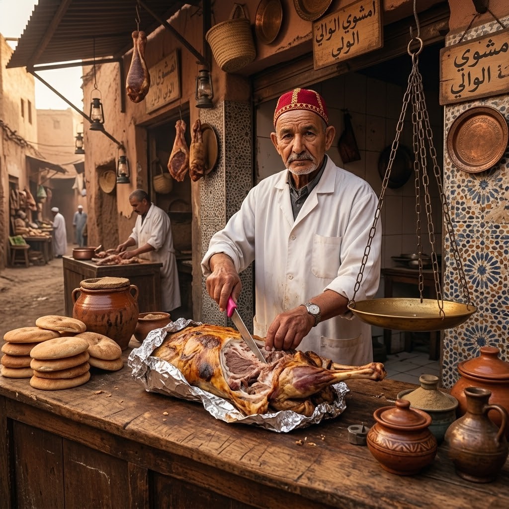 Medina Street Food: The Legendary Mechoui Pit