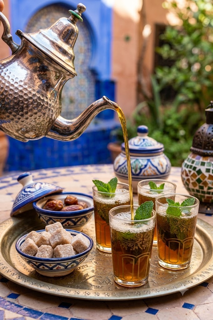 Moroccan Mint Tea: The Whiskey Berber Ritual