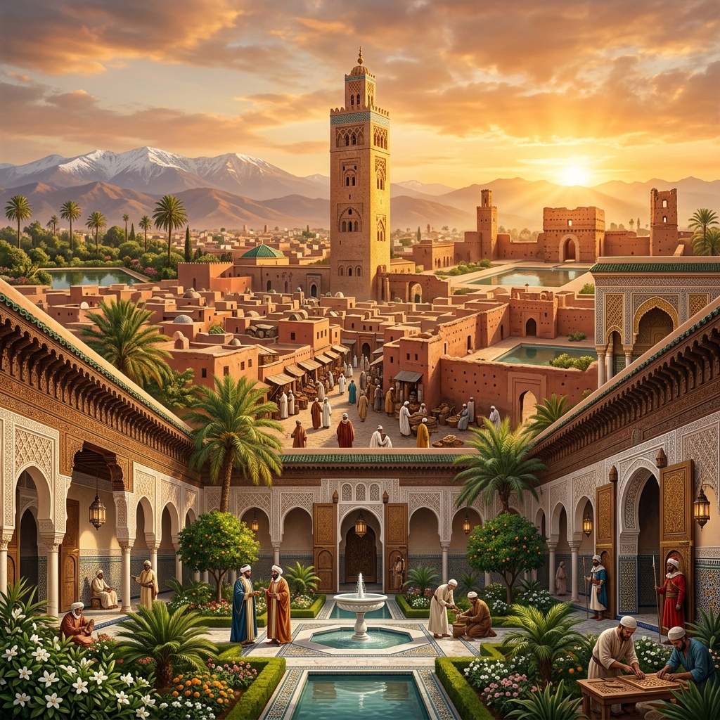 Golden Eras: Architectural Marvels of Marrakech